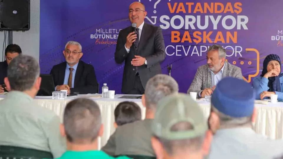 Meram Belediye Başkanı Mustafa Kavuş'tan 'Emanet' Vurgusu: Vatandaşlarla Yüz Yüze Buluşma görseli