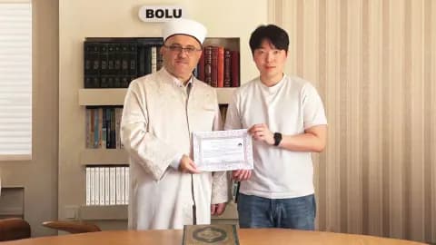 Güney Koreli Seungjın Hong'un Bolu'daki Manevi Yolculuğu: İslamiyet'e Geçiş