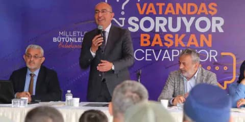 Meram'da Katılımcı Yönetim: Vatandaş Soruyor, Başkan Cevaplıyor
