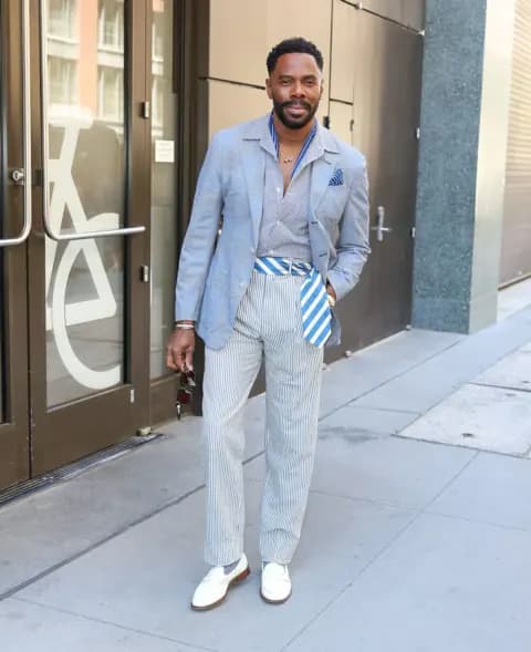 Colman Domingo'dan Stil Dersi: Dunhill Spring 2026 ile New York'ta Şıklık Rüzgarı