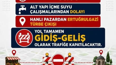 Söğüt'te Kritik Yol Kapatılıyor: Hangi Güzergâhlar Trafiğe Kapalı?