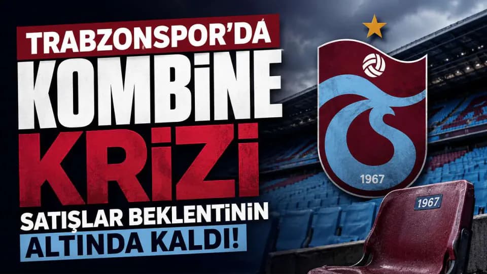 Trabzonspor'da Kombine Satışları Alarm Veriyor: Beklentiler Karşılanmadı görseli