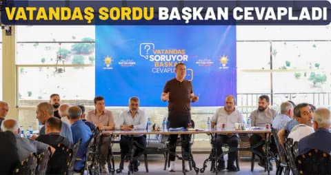 Savur Belediye Başkanı Engin Uğur Hamidi Vatandaşların Sorularını Yanıtladı