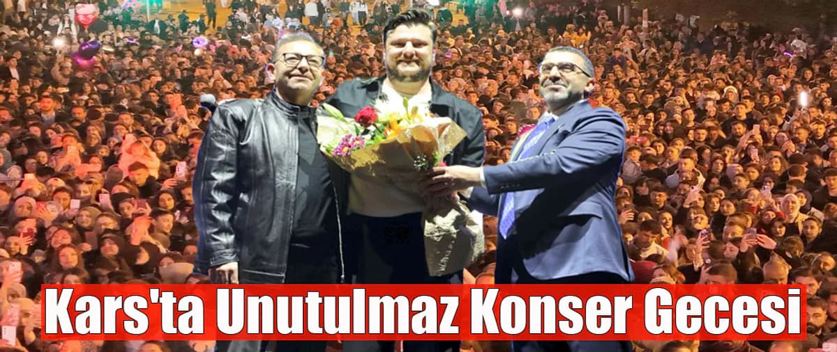 Kars'ta Müzik Şöleni: Binlerce Kişi Birlik ve Coşku Gecesi'nde Buluştu Kars'ta Müzik Şöleni: Binlerce Kişi Birlik ve Coşku Gecesi'nde Buluştu