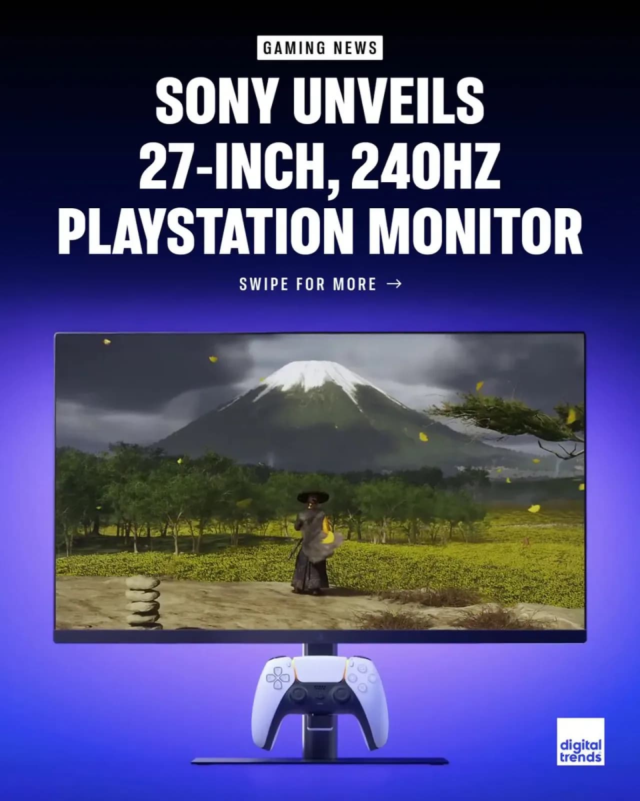 Sony, PlayStation 5 İçin Yeni Nesil 27 İnç Gaming Monitörünü Duyurdu