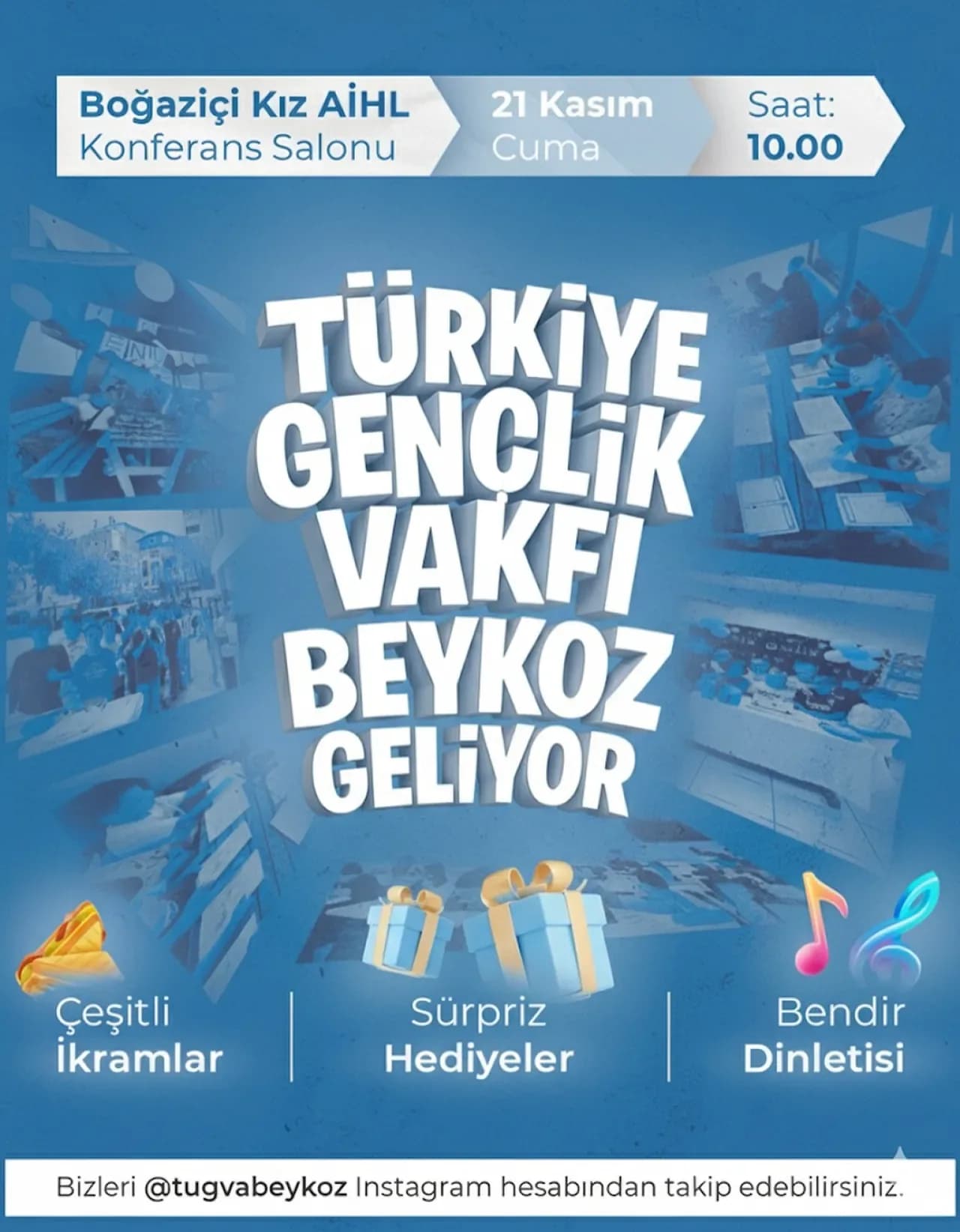 TÜGVA Beykoz, Boğaziçi Kız AİHL'de Öğrencilerle Buluşuyor TÜGVA Beykoz, Boğaziçi Kız AİHL'de Öğrencilerle Buluşuyor