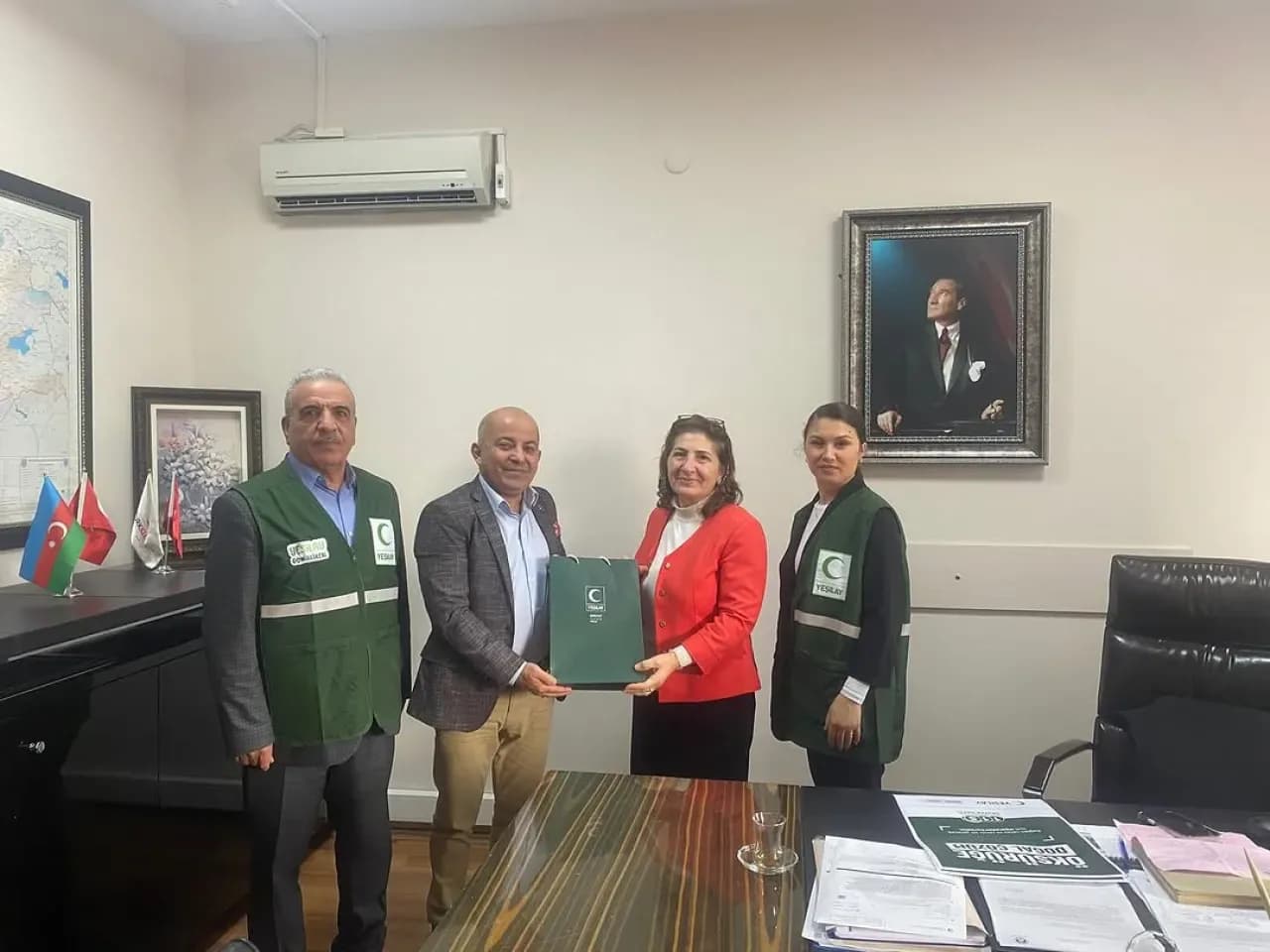 Yeşilay Ataşehir Şubesi, Ataşehir Kaymakamlığı ile İş Birliği Görüşmeleri Gerçekleştirdi