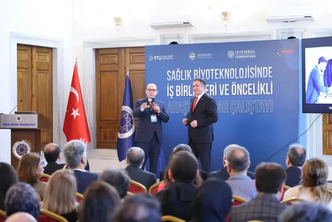 İstanbul Üniversitesi-Cerrahpaşa, SABİTEK Çalıştayı'nda Sağlık Biyoteknolojisi İş Birliklerini Ele Aldı İstanbul Üniversitesi-Cerrahpaşa, SABİTEK Çalıştayı'nda Sağlık Biyoteknolojisi İş Birliklerini Ele Aldı