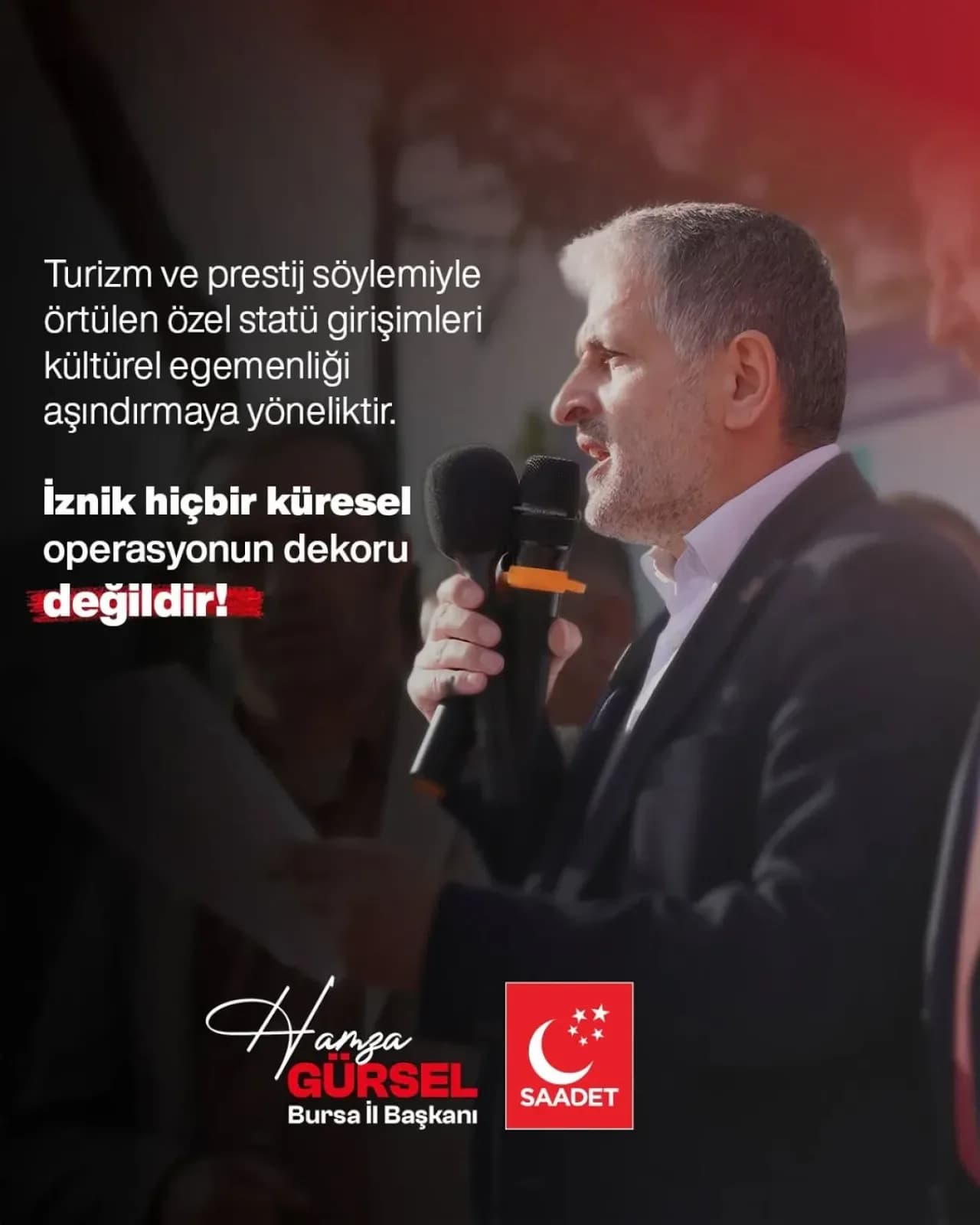 Saadet Partisi'nden İznik'in Özel Statüsüne İlişkin Açıklama: "Kültürel Egemenliği Aşındırma Girişimi" Saadet Partisi'nden İznik'in Özel Statüsüne İlişkin Açıklama: "Kültürel Egemenliği Aşındırma Girişimi"