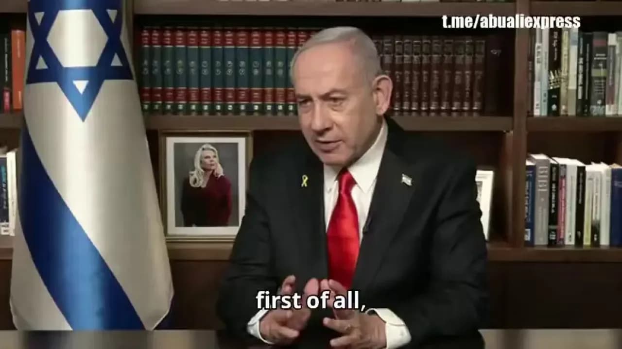 İsrail Başbakanı Netanyahu: "Türkiye'nin Sınırımıza Yakın Konuşlanmasını Engelledik, T-4 Hava Üssünü Vurduk"