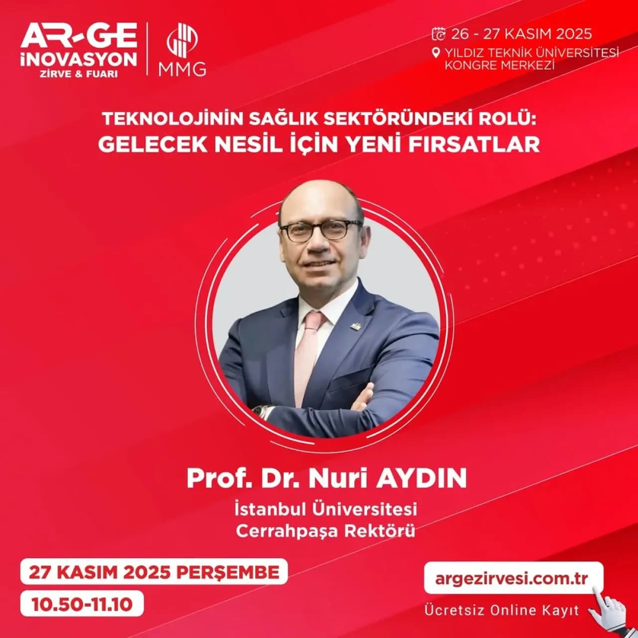 7. AR-GE İnovasyon Zirvesi'nde Sağlıkta Dijital Dönüşüm Konuşulacak 7. AR-GE İnovasyon Zirvesi'nde Sağlıkta Dijital Dönüşüm Konuşulacak