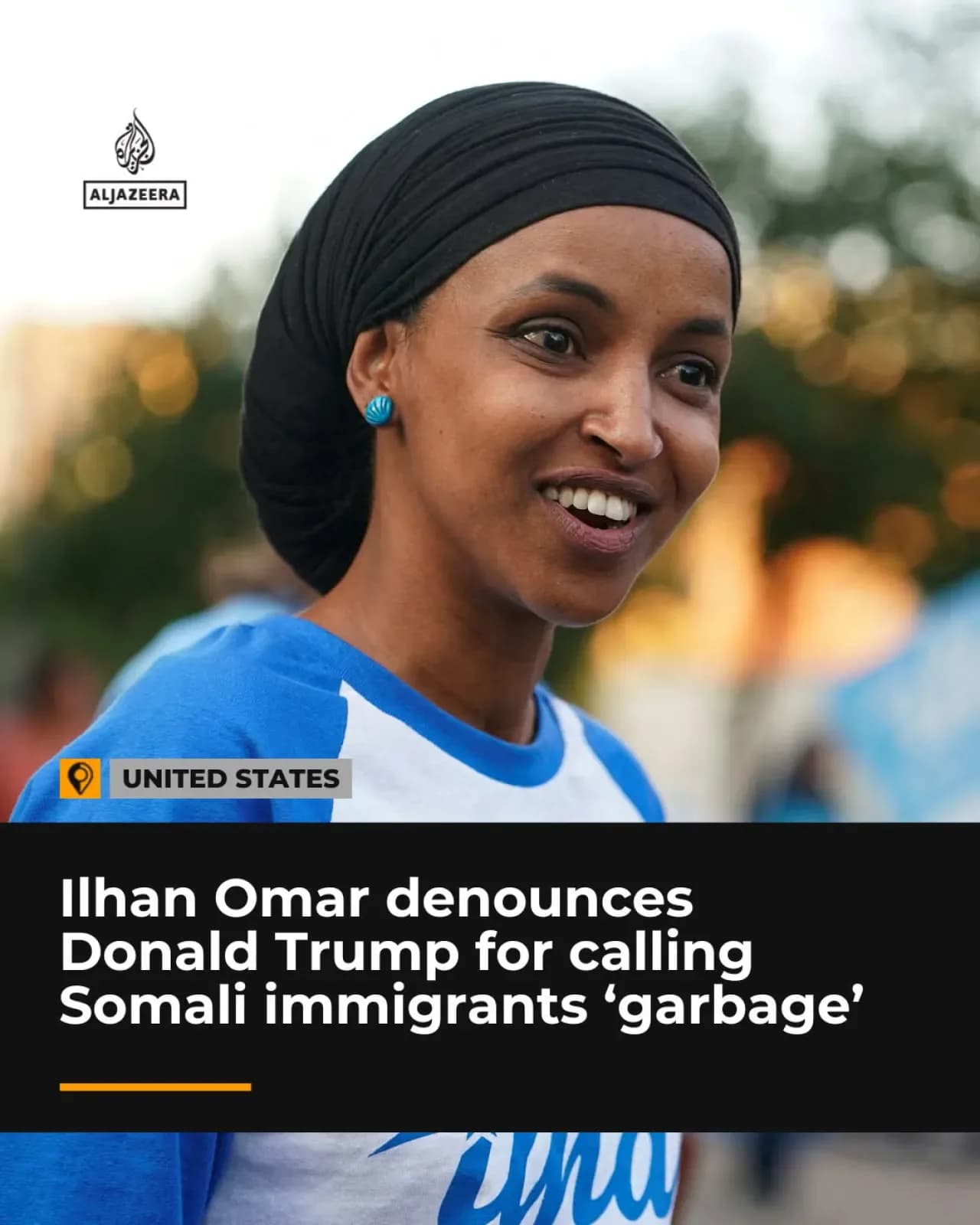 İlhan Omar, Donald Trump'ın Göçmenler İçin Kullandığı 'Çöp' İfadesini Kınadı İlhan Omar, Donald Trump'ın Göçmenler İçin Kullandığı 'Çöp' İfadesini Kınadı
