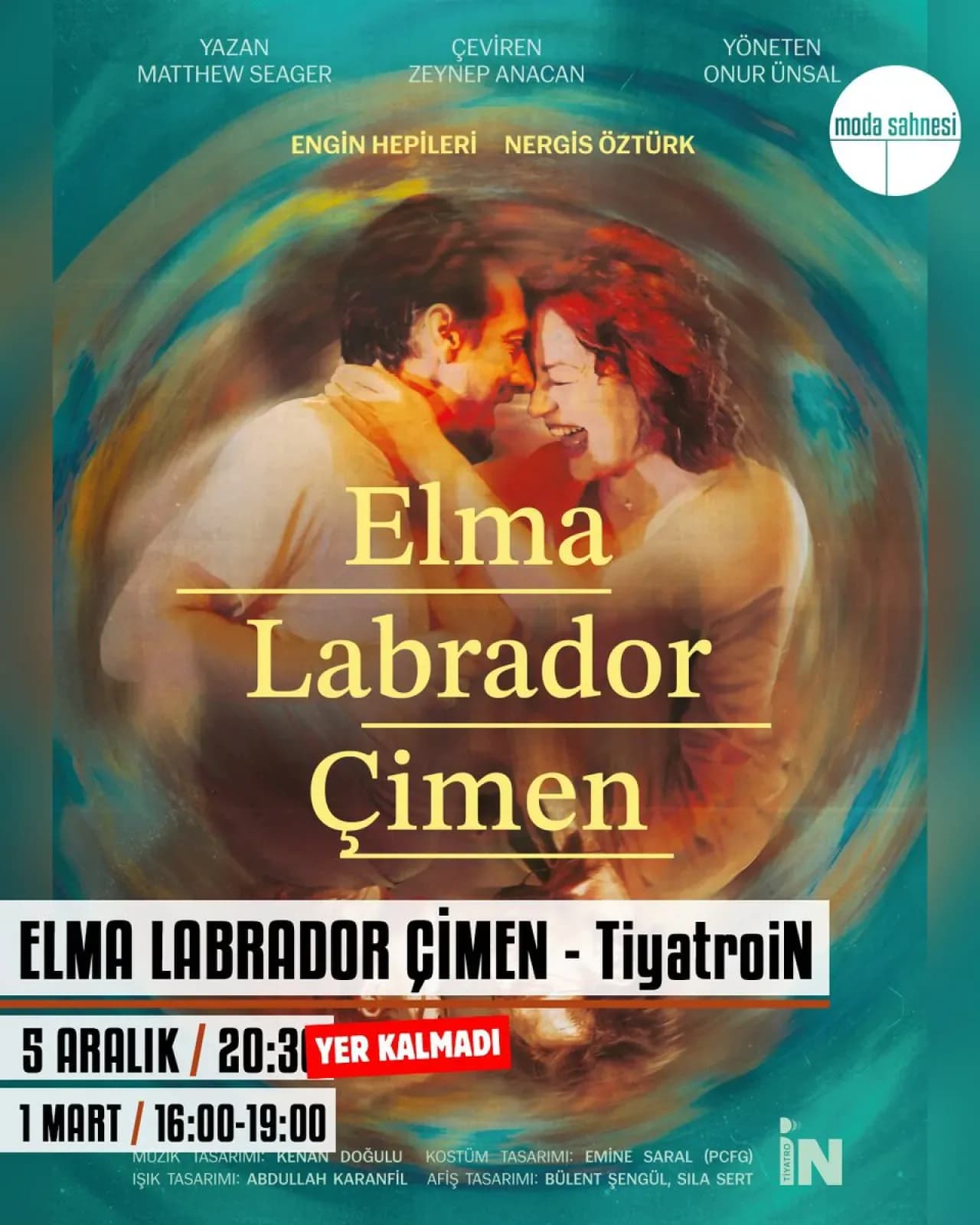 Elma Labrador Çimen, Moda Sahnesi'nde Seyirciyle Buluşacak Elma Labrador Çimen, Moda Sahnesi'nde Seyirciyle Buluşacak