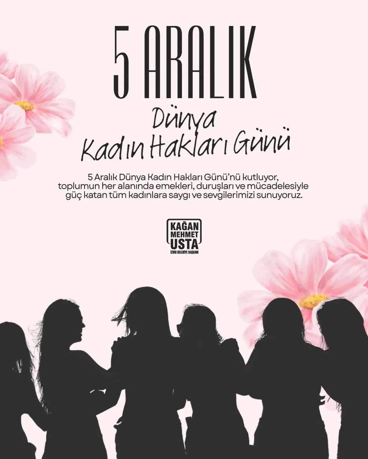 İznik'te 5 Aralık Dünya Kadın Hakları Günü Kutlandı İznik'te 5 Aralık Dünya Kadın Hakları Günü Kutlandı