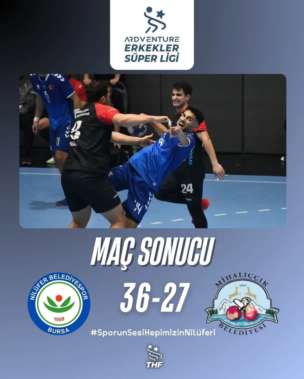 Nilüfer Belediyespor, Mihaliççık Spor'u Farklı Geçti
