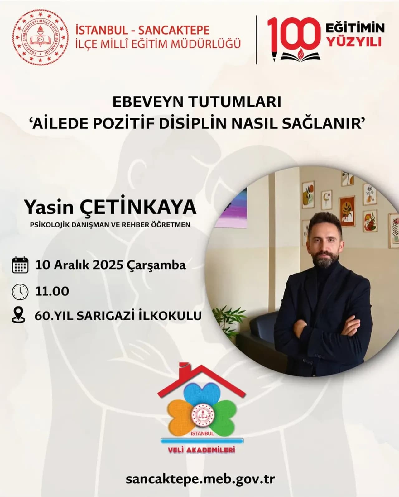 Sancaktepe'de Ailede Pozitif Disiplin Konusu Veli Akademileri'nde Ele Alınacak Sancaktepe'de Ailede Pozitif Disiplin Konusu Veli Akademileri'nde Ele Alınacak