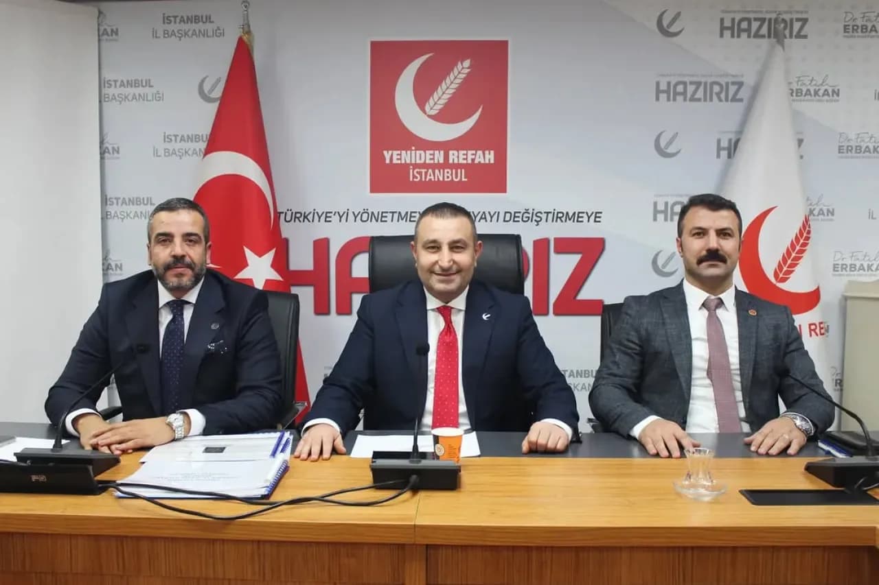 Yeniden Refah Partisi İstanbul İl Yönetim Kurulu Toplantısı Gerçekleştirildi Yeniden Refah Partisi İstanbul İl Yönetim Kurulu Toplantısı Gerçekleştirildi