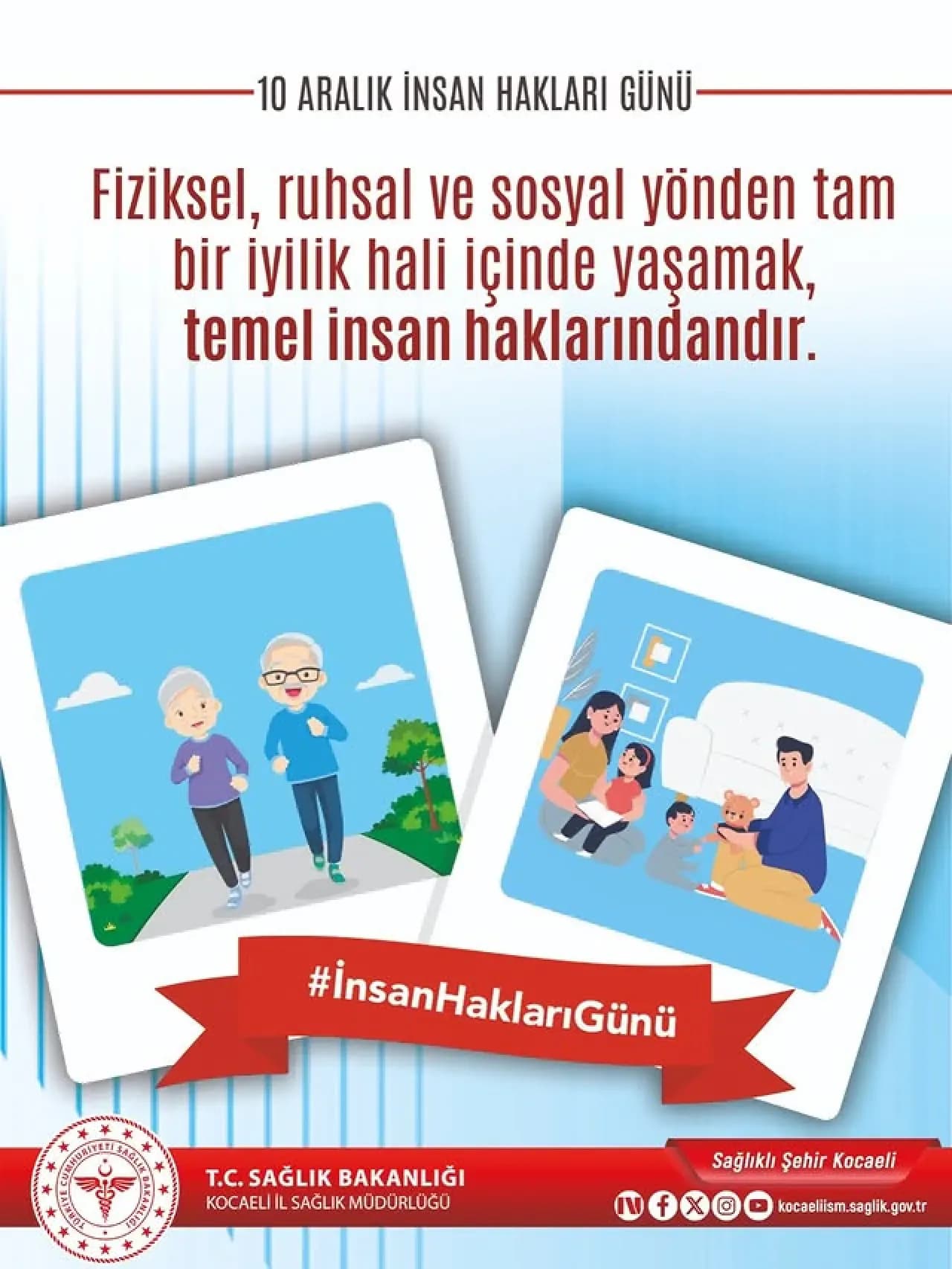 Kocaeli'de İnsan Hakları Günü Etkinlikleri ve Sağlıkta Eşitlik Vurgusu Kocaeli'de İnsan Hakları Günü Etkinlikleri ve Sağlıkta Eşitlik Vurgusu