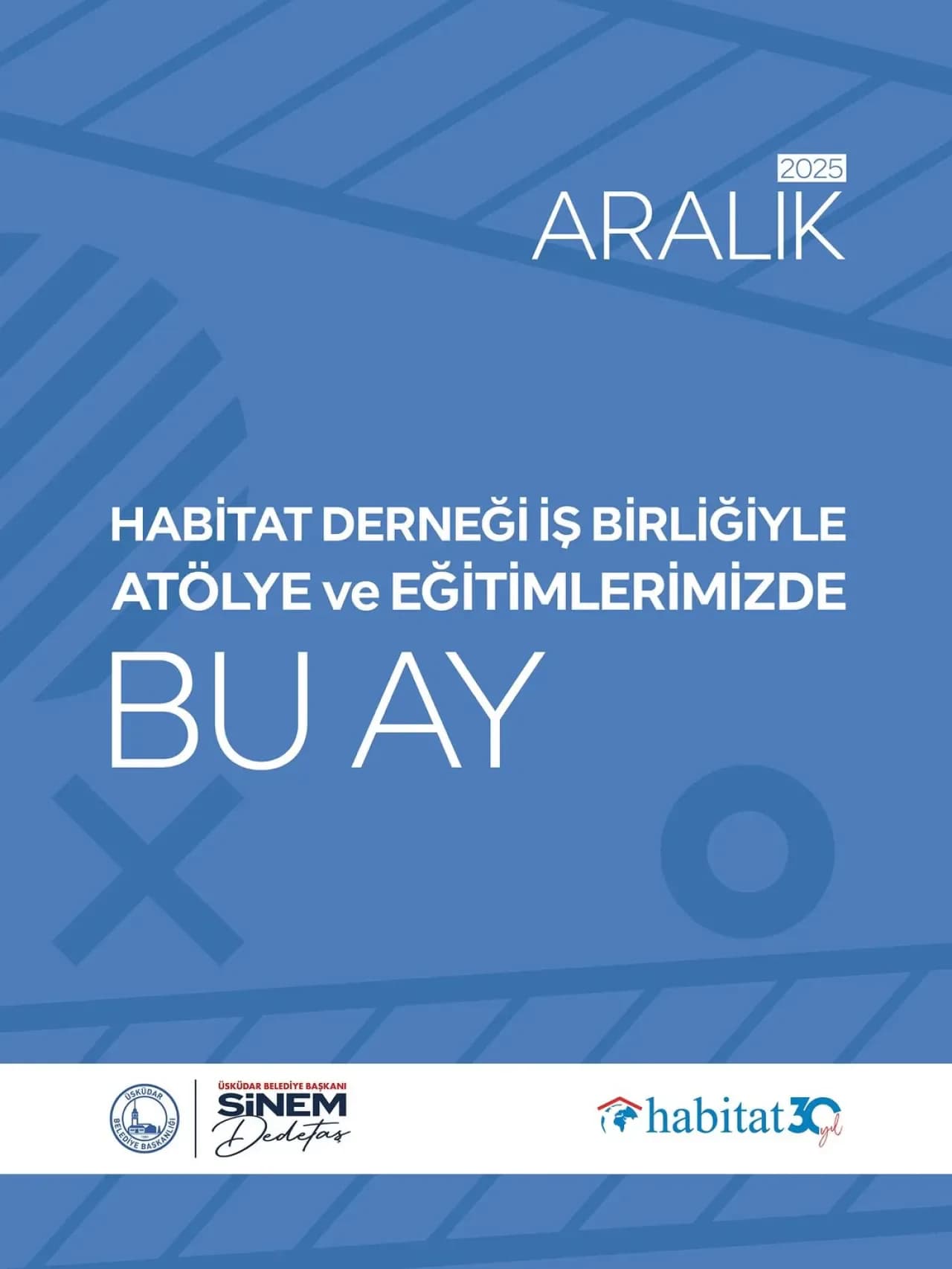 Üsküdar Belediyesi ve Habitat Derneği'nden Ücretsiz Atölye ve Eğitimler