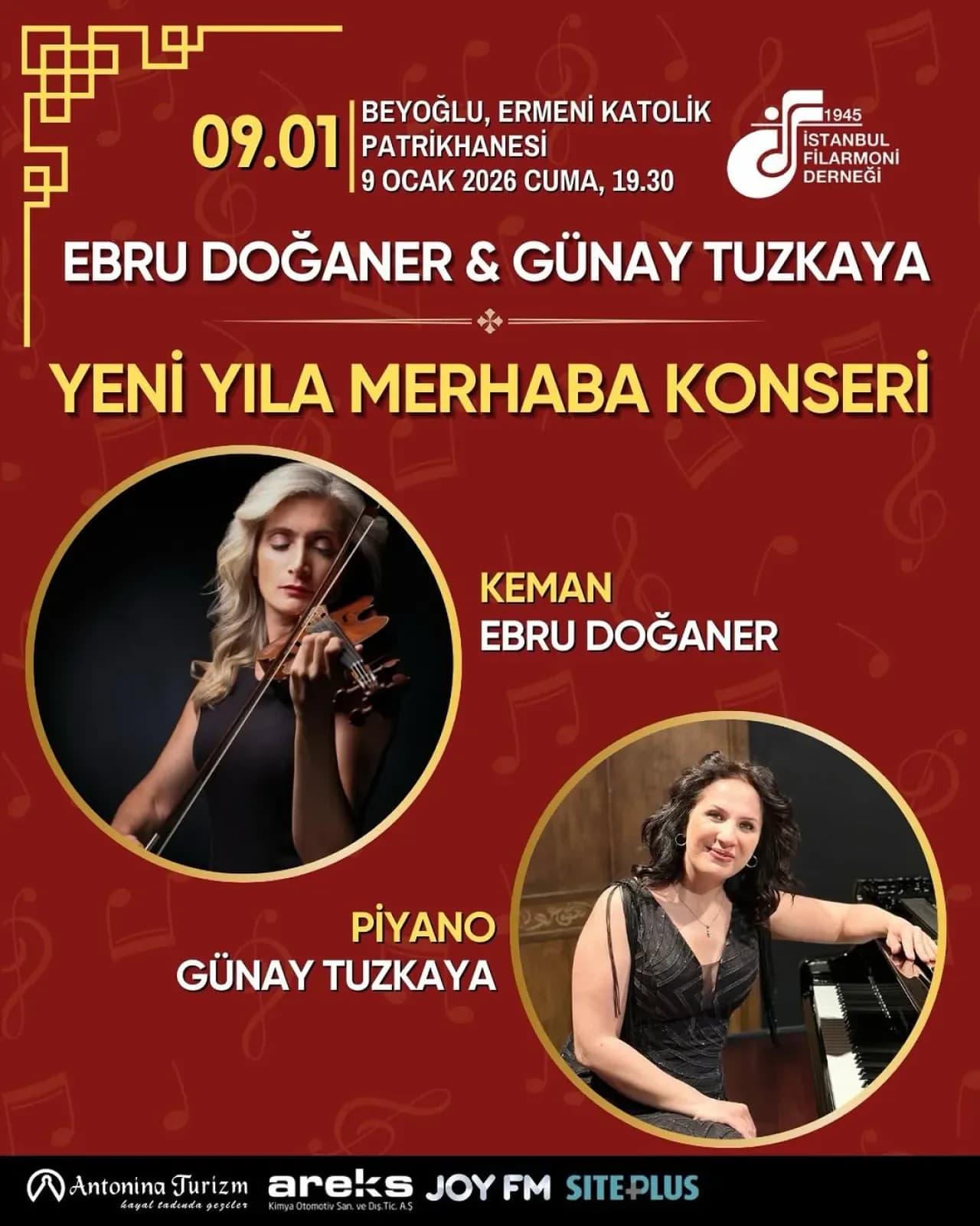 İstanbul Filarmoni Derneği, Yeni Yıla Özel Konserle Müzikseverlerle Buluşuyor İstanbul Filarmoni Derneği, Yeni Yıla Özel Konserle Müzikseverlerle Buluşuyor
