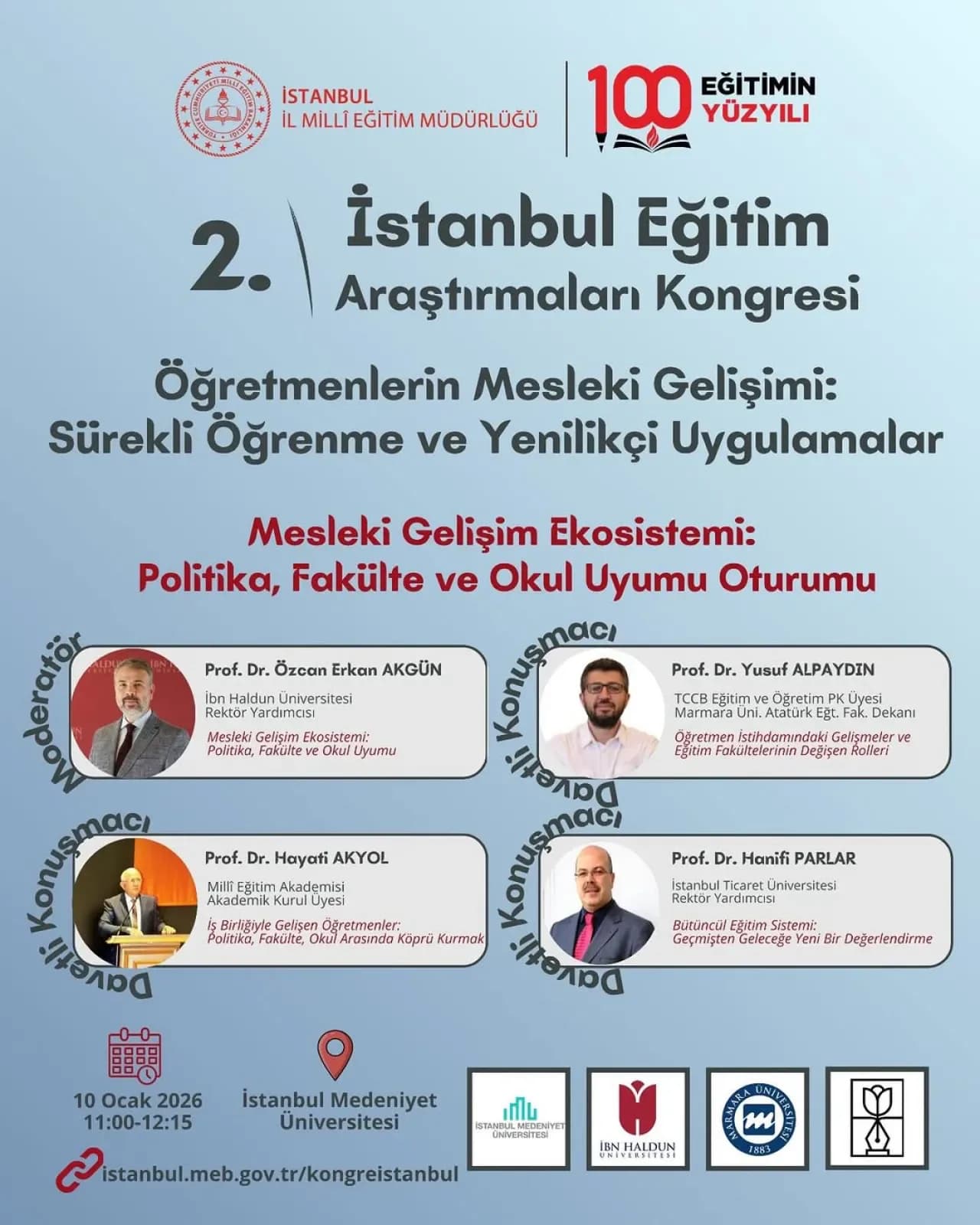 İstanbul'da Mesleki Gelişim Ekosistemi ve Politika Uyumu Konuşulacak İstanbul'da Mesleki Gelişim Ekosistemi ve Politika Uyumu Konuşulacak