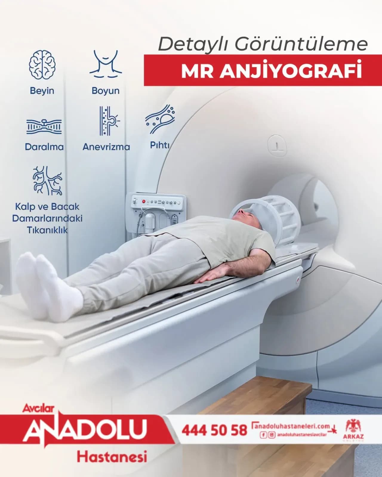 MR Anjiyografi ile Damar Hastalıklarına Kesitsel ve Güvenli Tanı