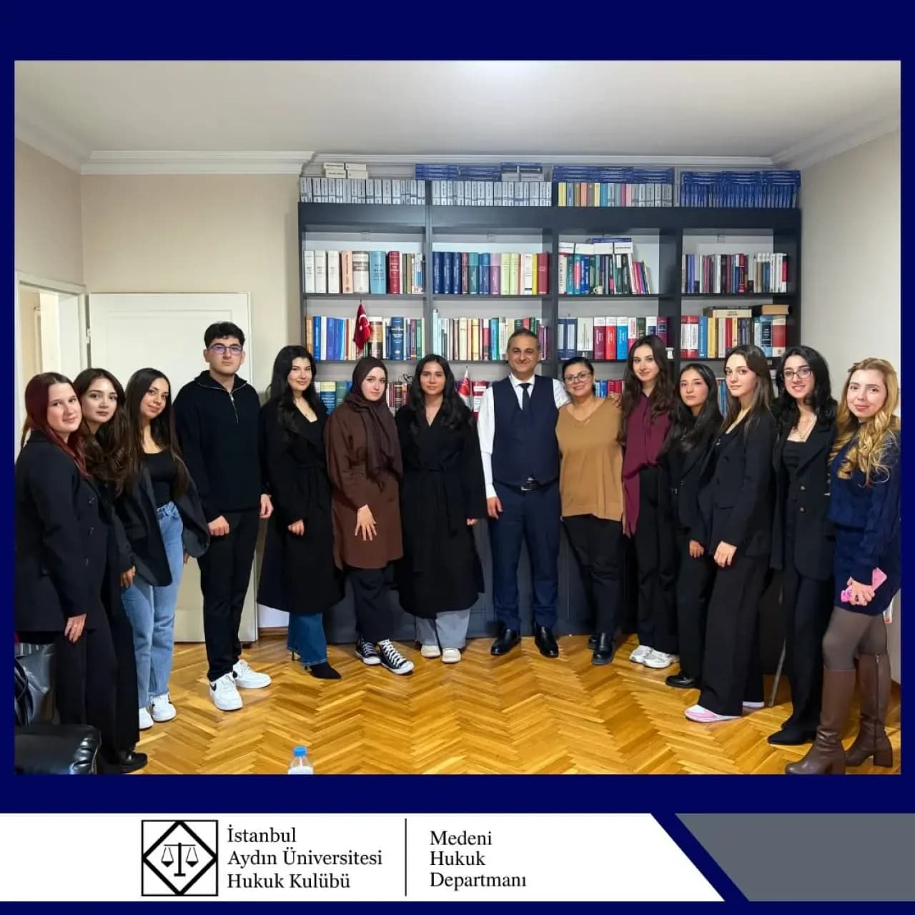 İstanbul Aydın Üniversitesi Hukuk Kulübü Öğretim Üyesini Ziyaret Etti İstanbul Aydın Üniversitesi Hukuk Kulübü Öğretim Üyesini Ziyaret Etti
