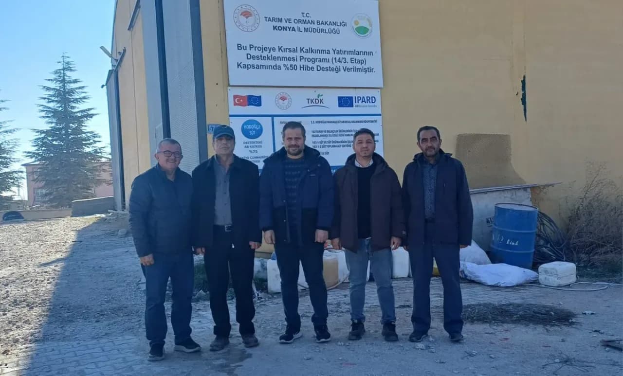 Konya'da Kırsal Kalkınma Yatırımları Yakından Takip Ediliyor Konya'da Kırsal Kalkınma Yatırımları Yakından Takip Ediliyor