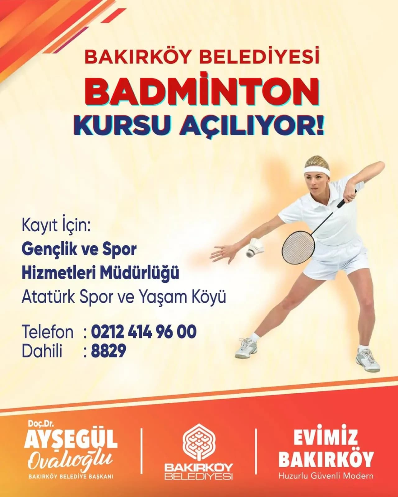 Bakırköy'de Badminton Rüzgarı: Her Yaşa Ücretsiz Spor İmkanı
