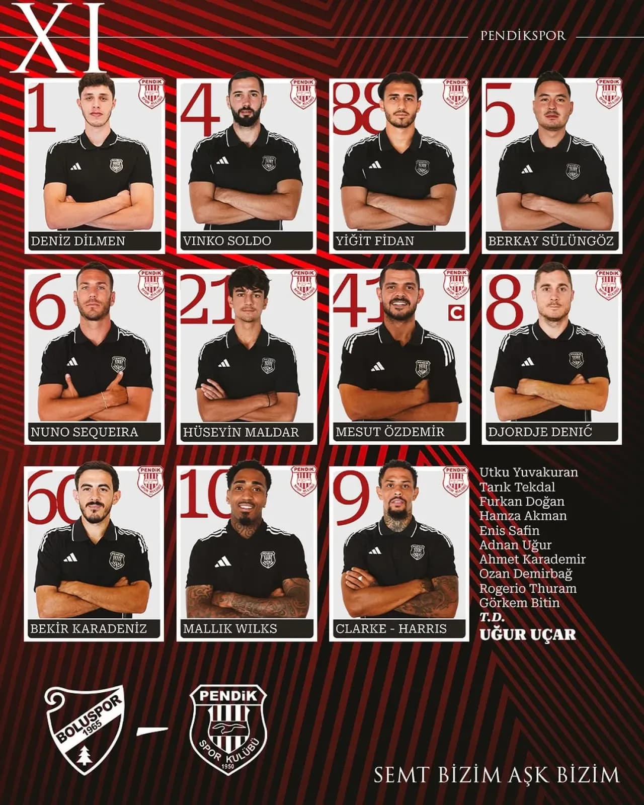 Pendikspor, Boluspor Maçına Hangi Kadroyla Çıkacak?