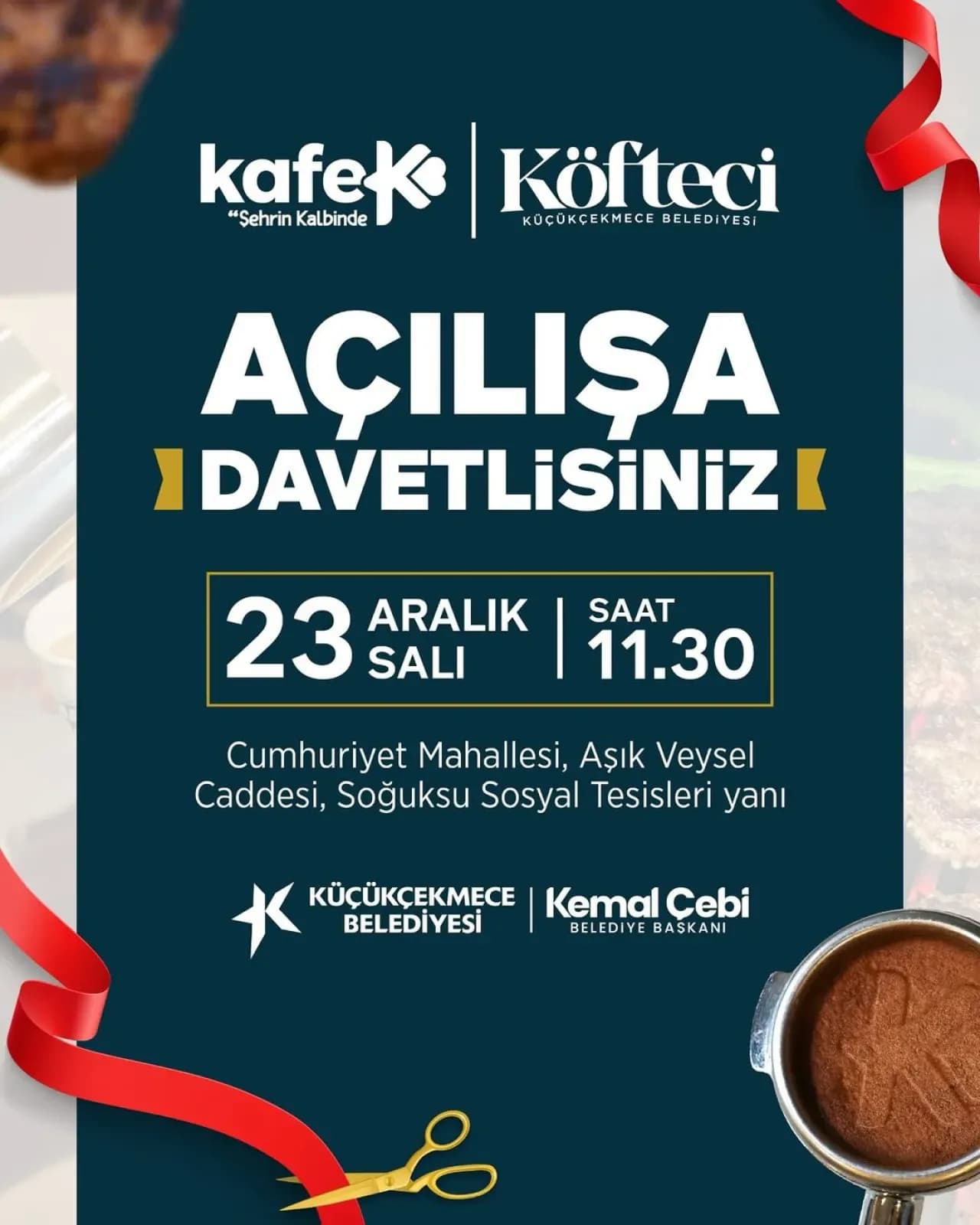 Küçükçekmece'de Yeni Açılan Köfteci ve Kafe Vatandaşların Hizmetinde Küçükçekmece'de Yeni Açılan Köfteci ve Kafe Vatandaşların Hizmetinde