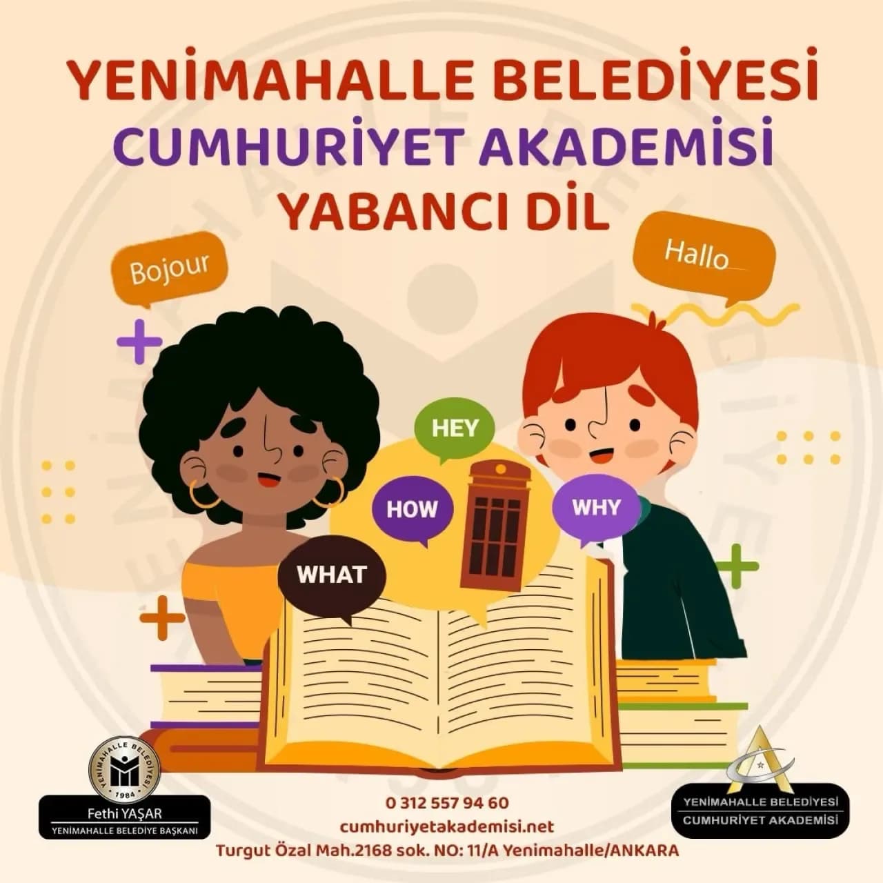 Yenimahalle'de Yabancı Dil Eğitiminde Yeni Dönem: Cumhuriyet Akademisi Kayıtları Başladı