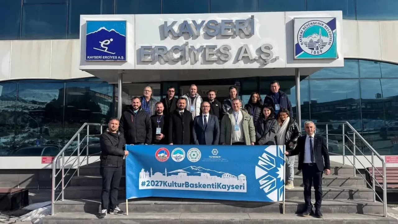 Türk Dünyası Kayak Merkezleri İlk Kez Erciyes'te Buluştu
