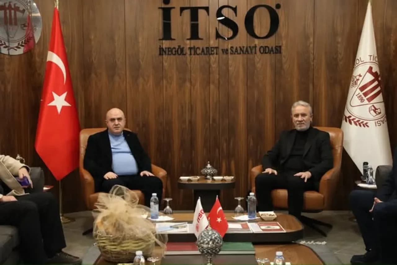 Bilecik TSO Başkanı Mehmet Ergün, İnegöl TSO'da Nezaket Ziyaretinde Bulundu Bilecik TSO Başkanı Mehmet Ergün, İnegöl TSO'da Nezaket Ziyaretinde Bulundu
