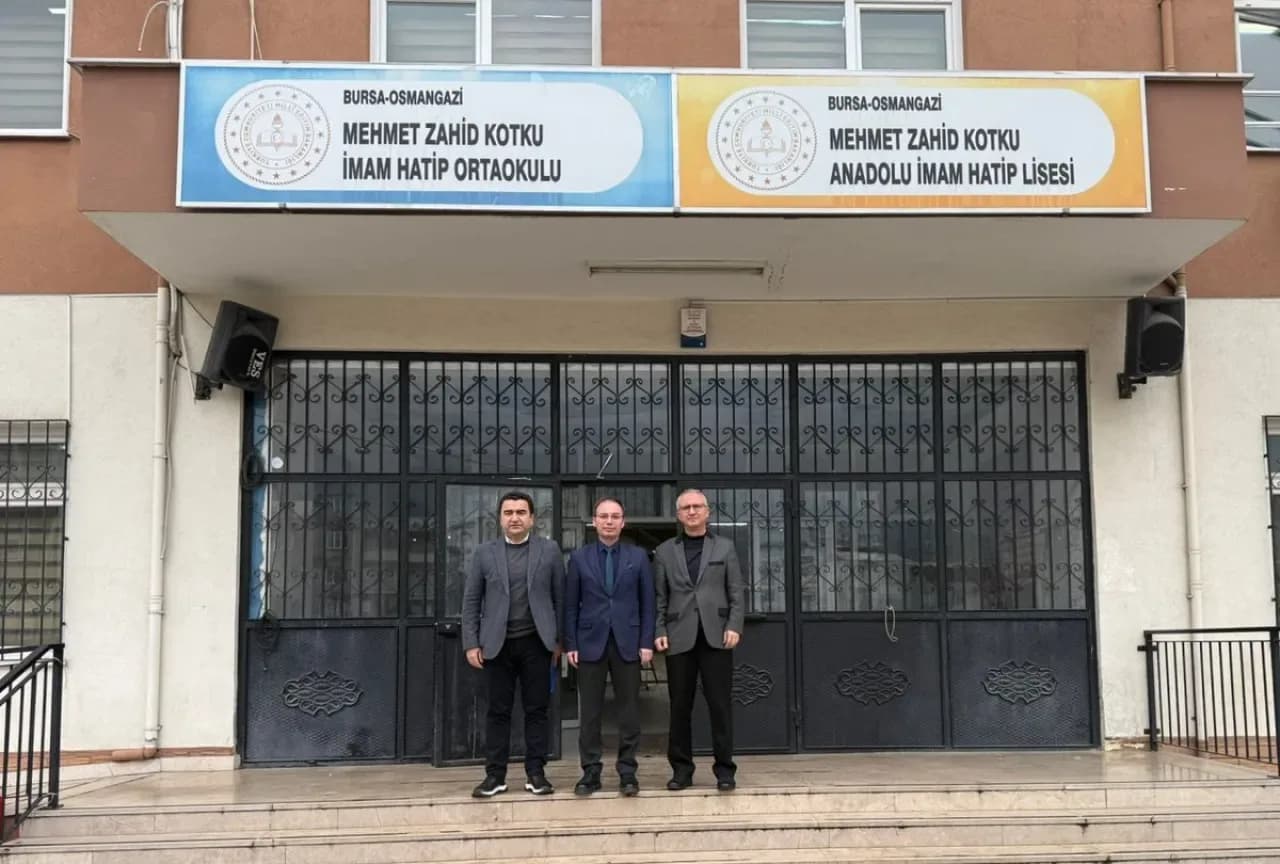 Bursa'da Eğitim Denetimi: Osmangazi İlçe Milli Eğitim Müdürlüğü Mehmet Zahid Kotku Anadolu İHL'de Bursa'da Eğitim Denetimi: Osmangazi İlçe Milli Eğitim Müdürlüğü Mehmet Zahid Kotku Anadolu İHL'de