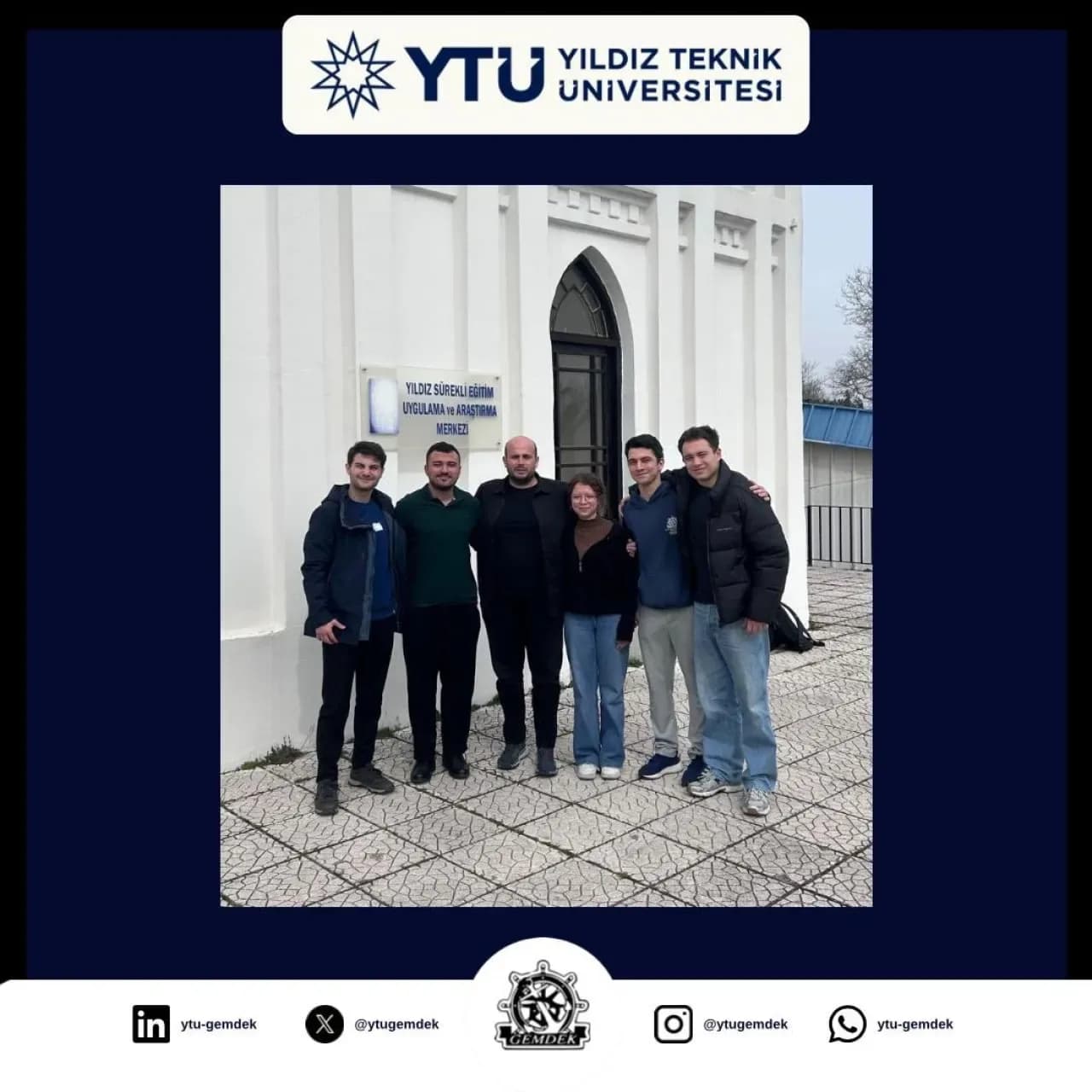 YTÜ Gemi ve Denizcilik Kulübü'nden Akademik Ziyaret: Denizcilik Sektörünün Geleceği Konuşuldu