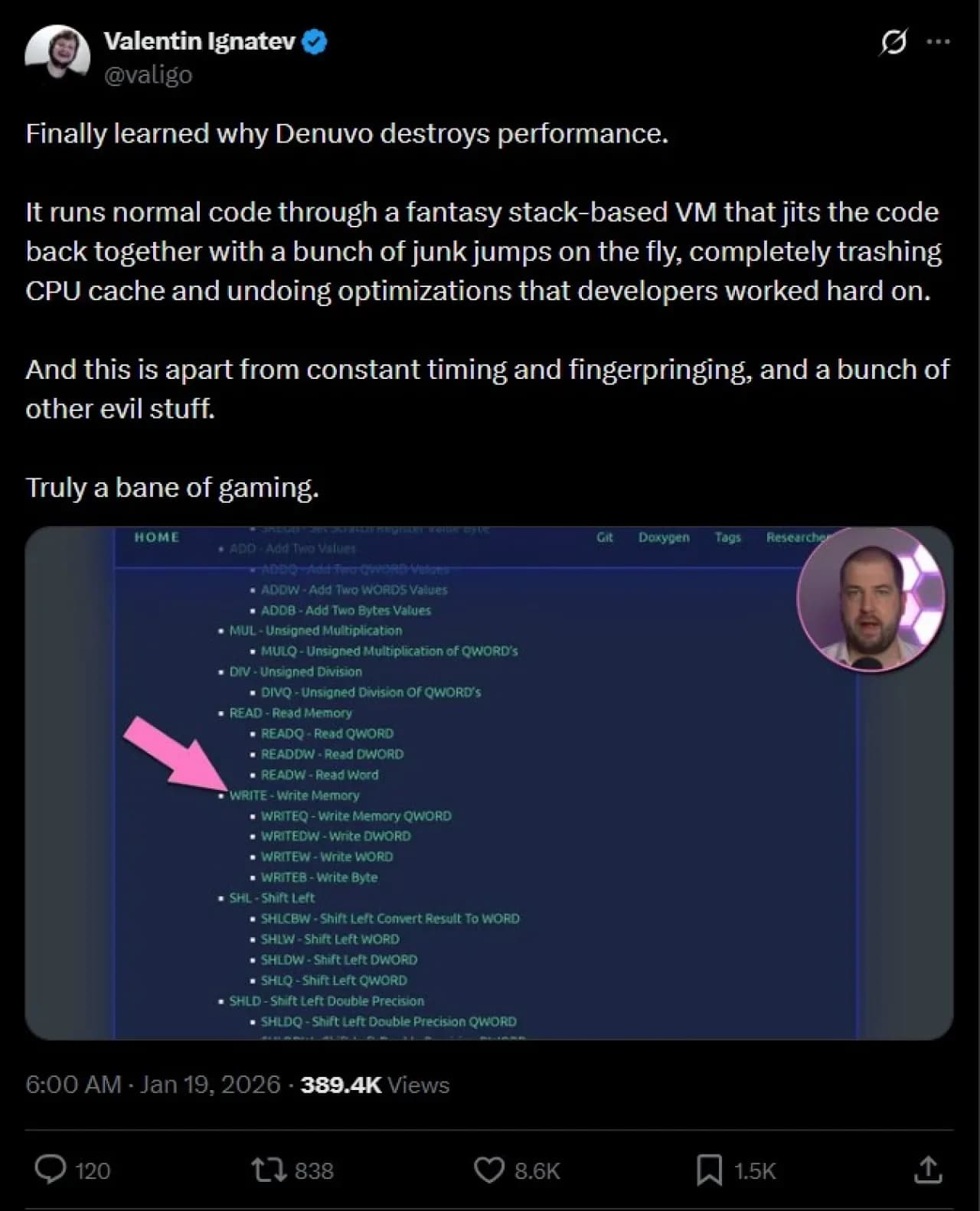 Denuvo DRM'nin Cache Prefetcher'ı Bozduğu İddiası: Oyun Performansına Etkisi Araştırılıyor