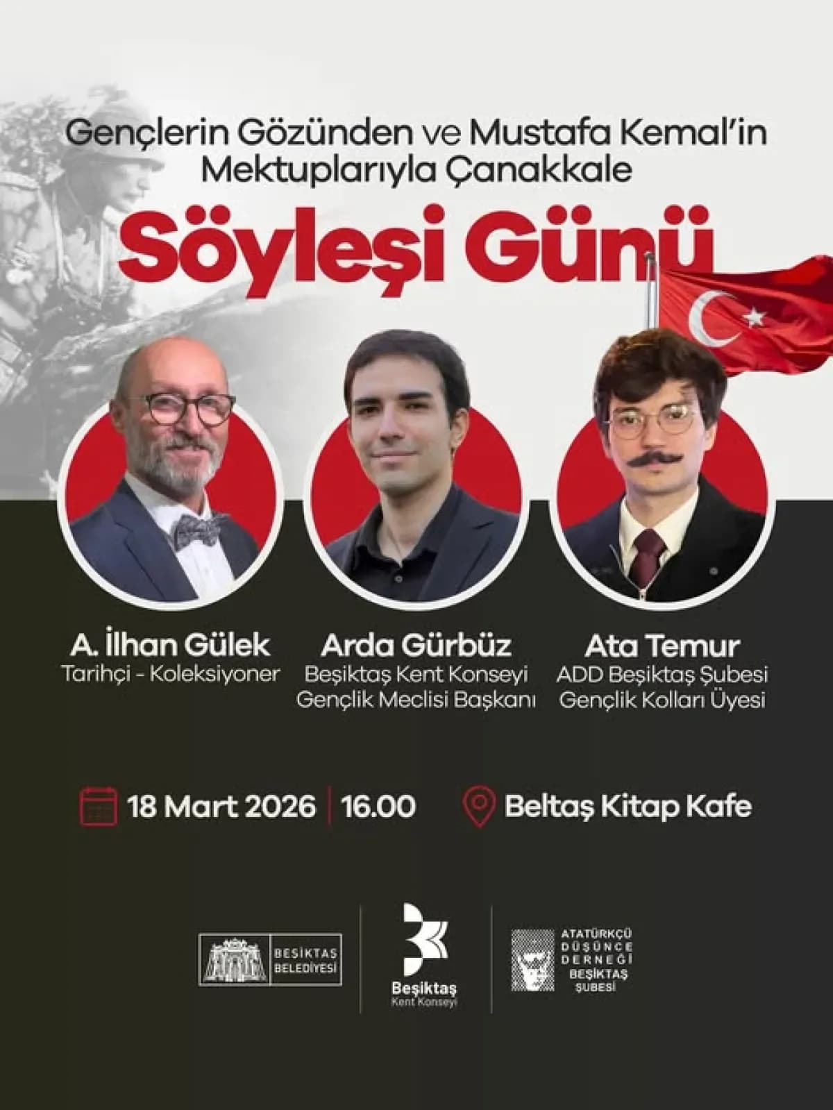 Gençlerin Gözünden Mustafa Kemal'in Mektuplarıyla Çanakkale: Tarihe Yolculuk Başlıyor! Gençlerin Gözünden Mustafa Kemal'in Mektuplarıyla Çanakkale: Tarihe Yolculuk Başlıyor!