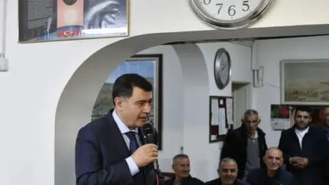 Ankara Valisi Şahin, Bayburtlu Hemşehrileriyle Kadir Gecesi'nde Buluştu