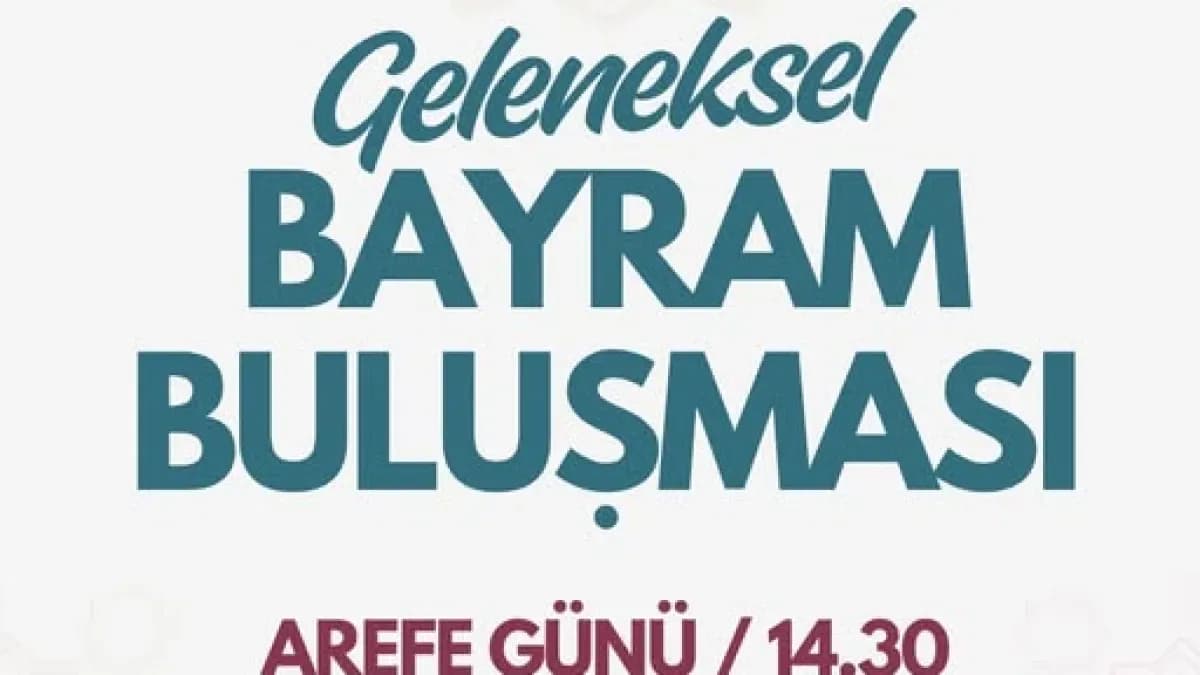 Hacılar Belediyesi Geleneksel Bayram Buluşması ile Hemşehrilerini Arefe Günü Bir Araya Getiriyor Hacılar Belediyesi Geleneksel Bayram Buluşması ile Hemşehrilerini Arefe Günü Bir Araya Getiriyor