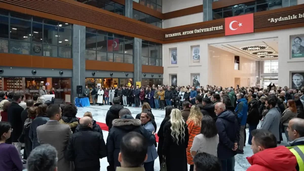 İstanbul Aydın Üniversitesi'nde Ramazan Bayramı Kutlaması: "Eğitim Geleceği İnşa Etmektir"