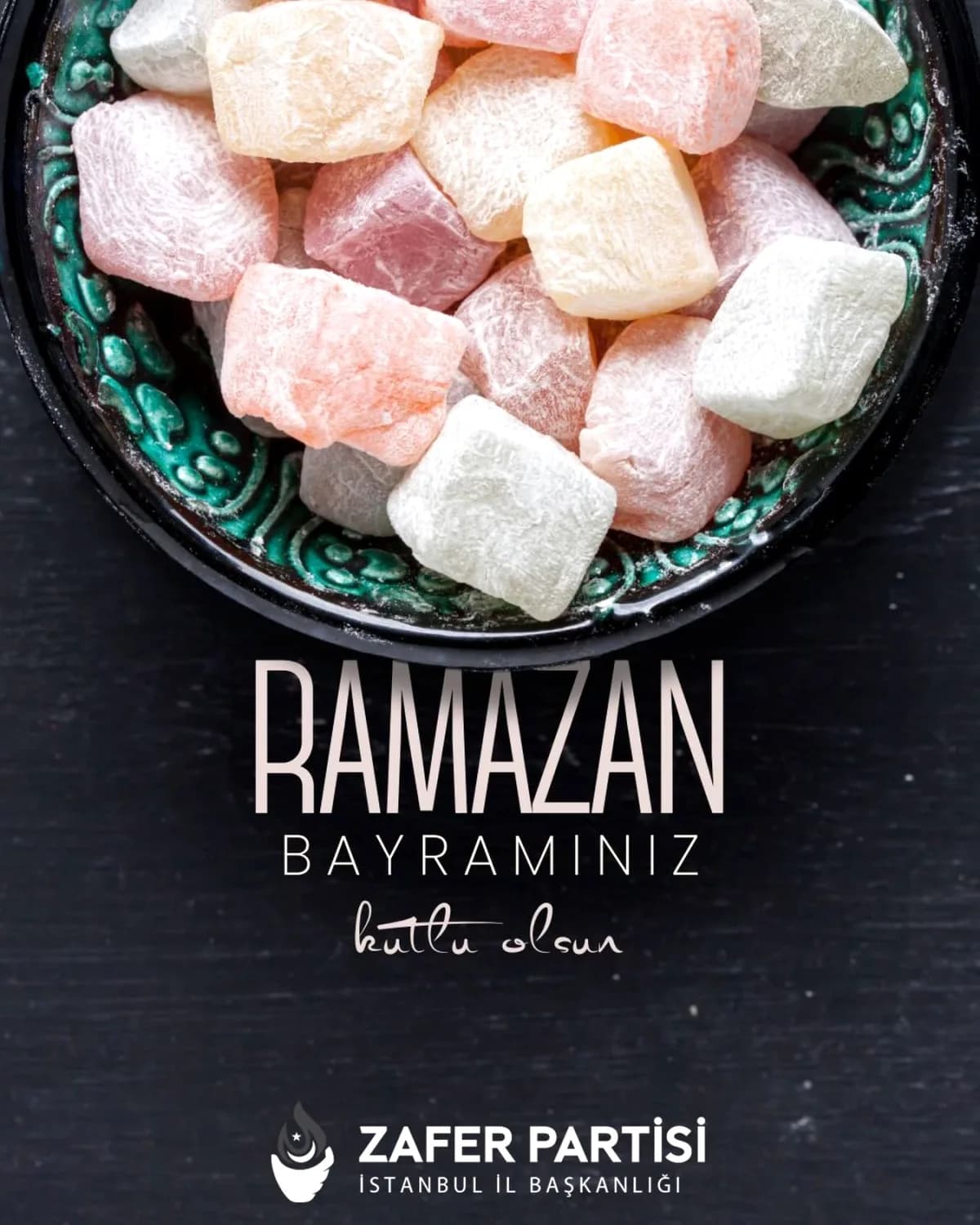 Zafer Partisi İstanbul İl Başkanlığı'ndan Ramazan Bayramı Mesajı: "Sağlık, Huzur ve Bereket Temennisi" Zafer Partisi İstanbul İl Başkanlığı'ndan Ramazan Bayramı Mesajı: "Sağlık, Huzur ve Bereket Temennisi"