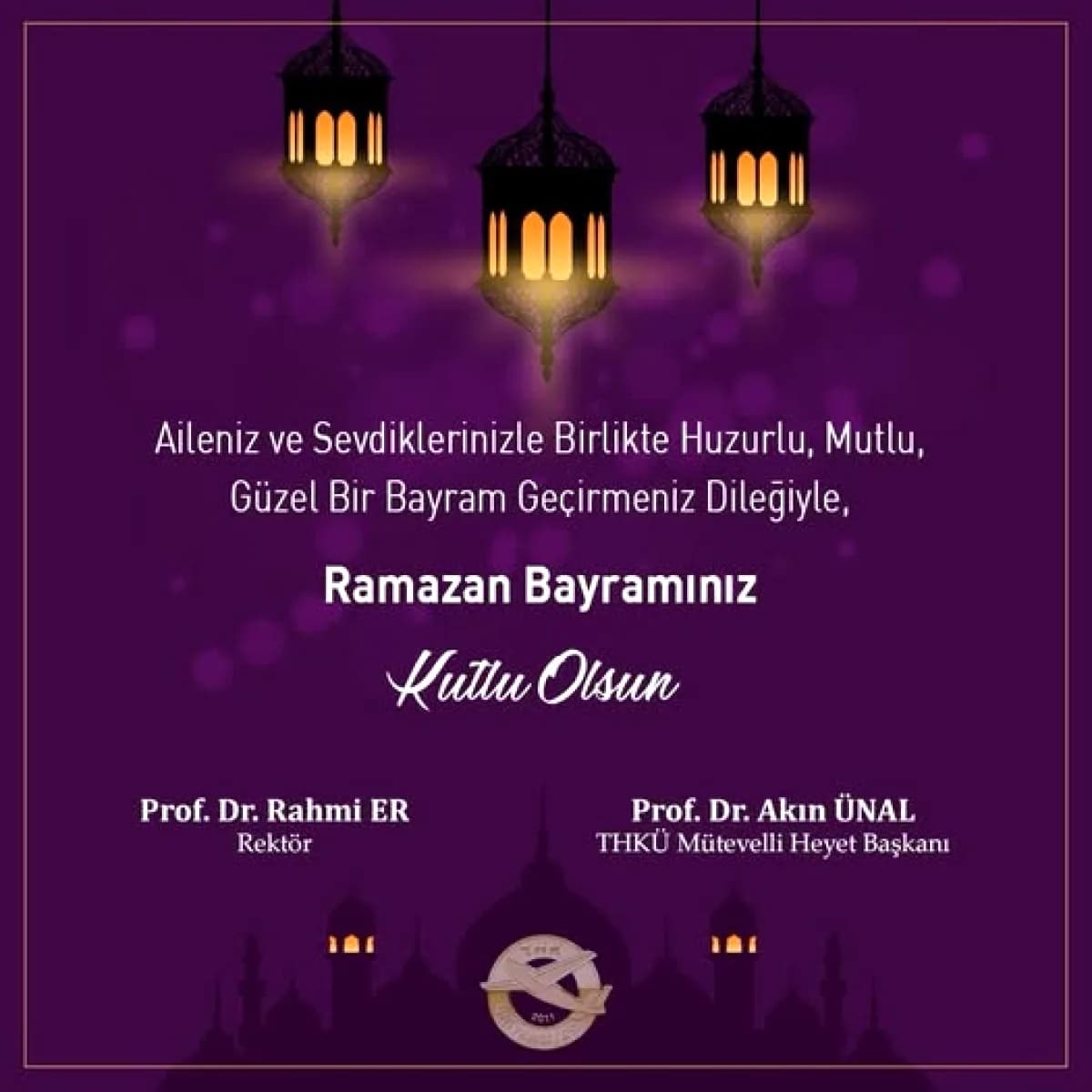 Türk Hava Kurumu Üniversitesi'nden Ramazan Bayramı Mesajı: Hangi Temenniler Öne Çıktı?