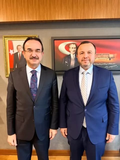 AK Partili Taş, Antalya'dan Göreve Yükselen İsimleri Ağırladı