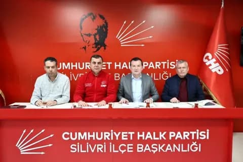 CHP Silivri'de Toplantı: Balcıoğlu'nun Çalışmaları Değerlendirildi