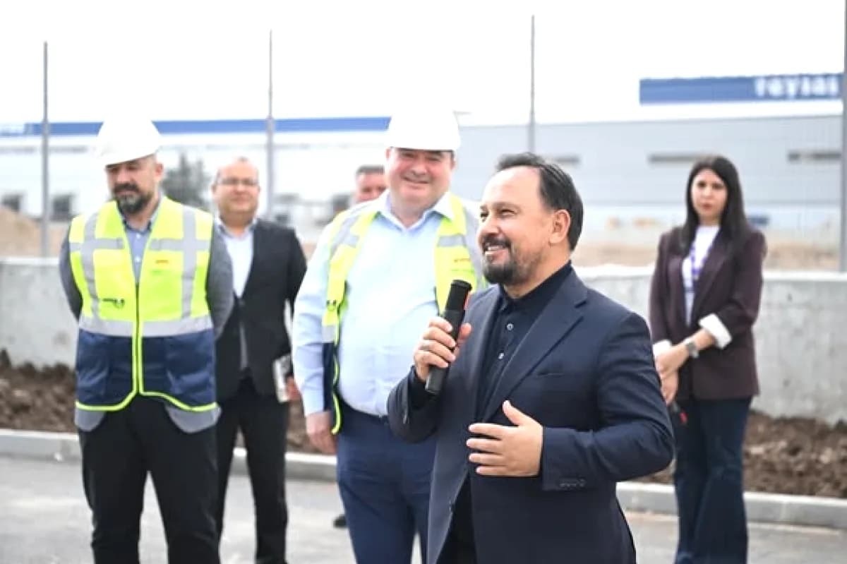 Sarıçam'da Lojistik Merkezi İnşaatı Hızla Sürüyor Sarıçam'da Lojistik Merkezi İnşaatı Hızla Sürüyor
