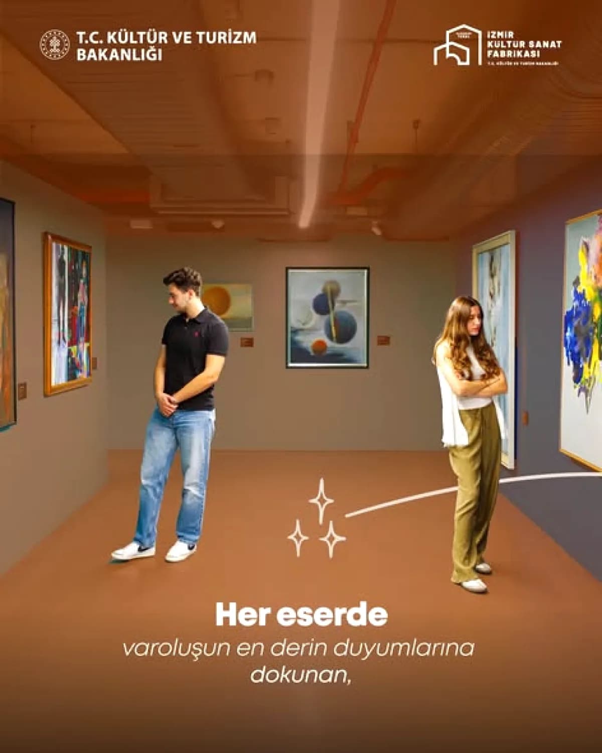 İzmir'de Dünya Sanat Günü: Kültür Sanat Fabrikası Ziyaretçilerini Bekliyor