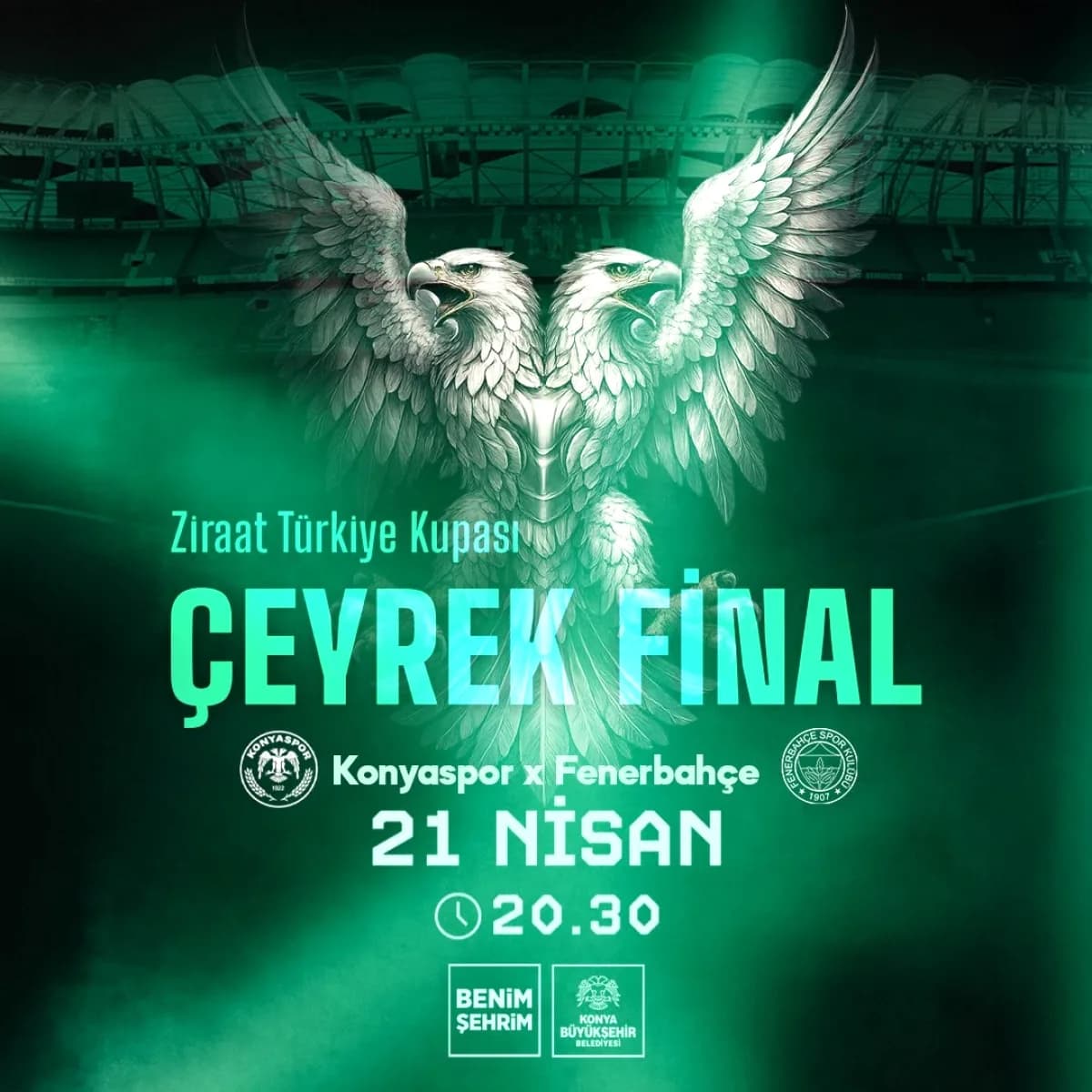 Konya Büyükşehir'den Konyaspor'a Fenerbahçe Mesajı