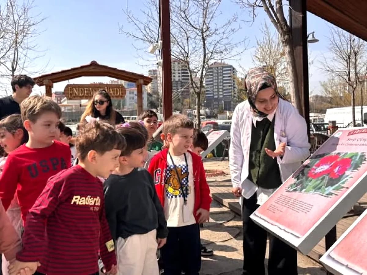 Minik Öğrenciler Endemik Vadi'de: Ankara'nın Doğal Zenginliklerini Keşfediyor