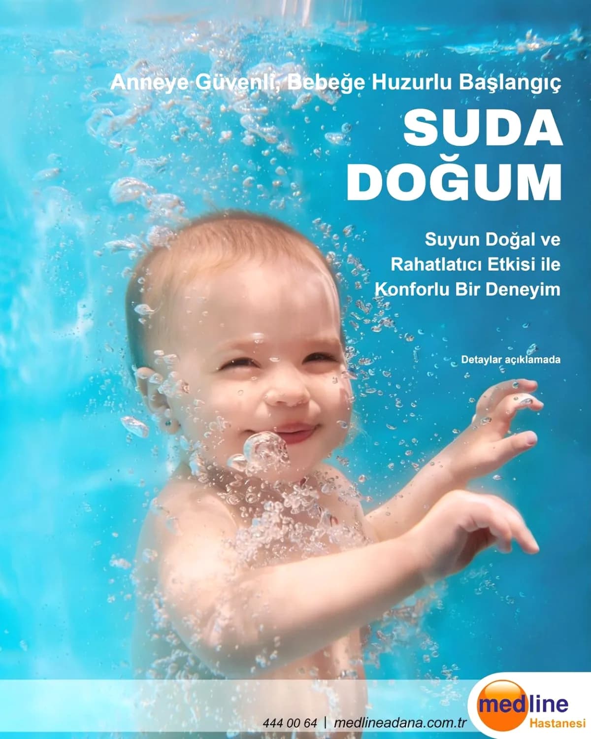 Adana'da Suda Doğum Yöntemi: Anne Adayları İçin Bilinmesi Gerekenler